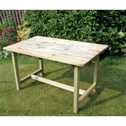 Zest4Leisure Wooden Caroline Rectangular Table